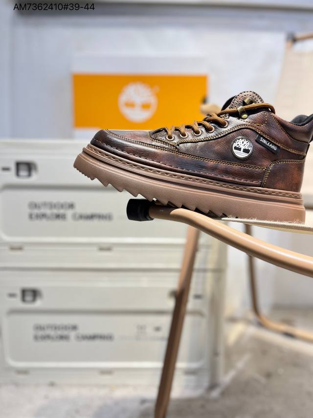 Timberland Outdoor High-Top Casual Yellow Boots Series Winter Warm Outdoor Speci