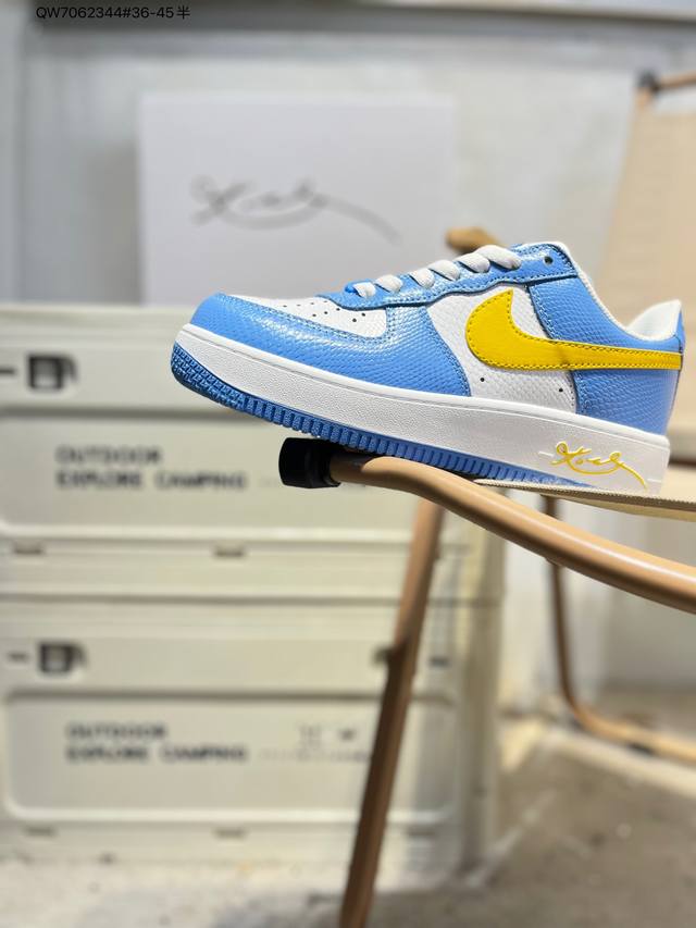 Nk Air Force 7 Low Casual Sneakers #Custom Leather, Original Last and Cardboard,