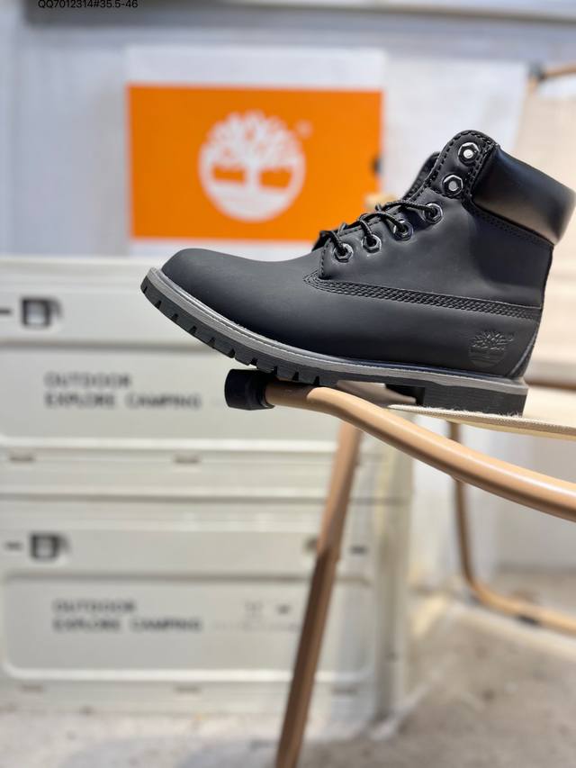 Timberland Outdoor High-Top Casual Yellow Boots Series Winter Warm Outdoor Speci