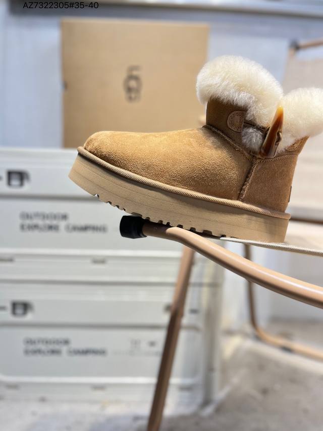Ugg versatile item, autumn/winter new arrival, imported Longfeng first-grade she