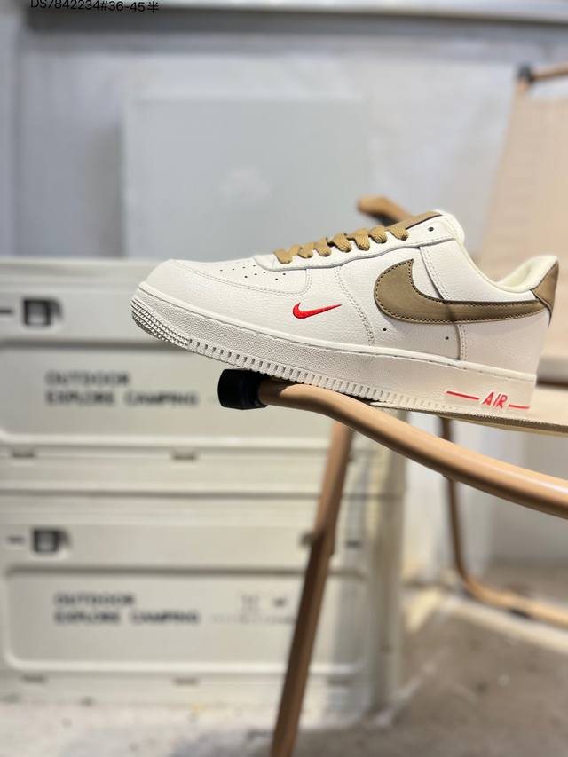 Top-grain leather special offer, NK Air Force 7 Low, low-top casual sneakers #Cu