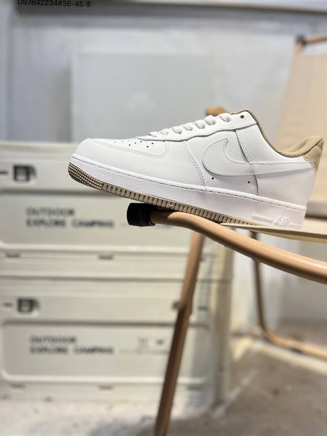 Top-grain leather special offer, NK Air Force 7 Low, low-top casual sneakers #Cu