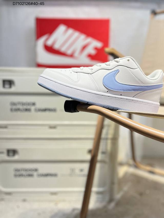 Nk Court Borough Air Force Mini Sneakers - Versatile, Breathable, Casual Sports