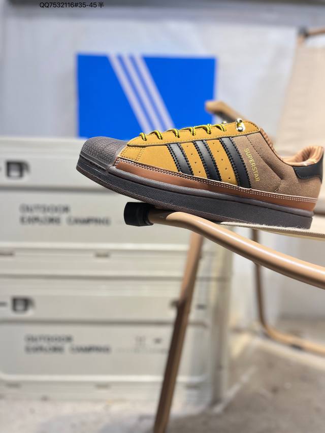 New Colorway# Adidas Originals Superstar Shell Toe Low-Top Classic Versatile Cas