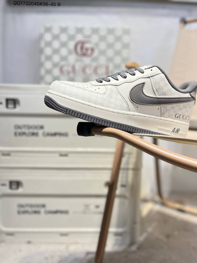 Genuine top-grain leather, special offer, NK Air Force 7 Low, low-top casual sne