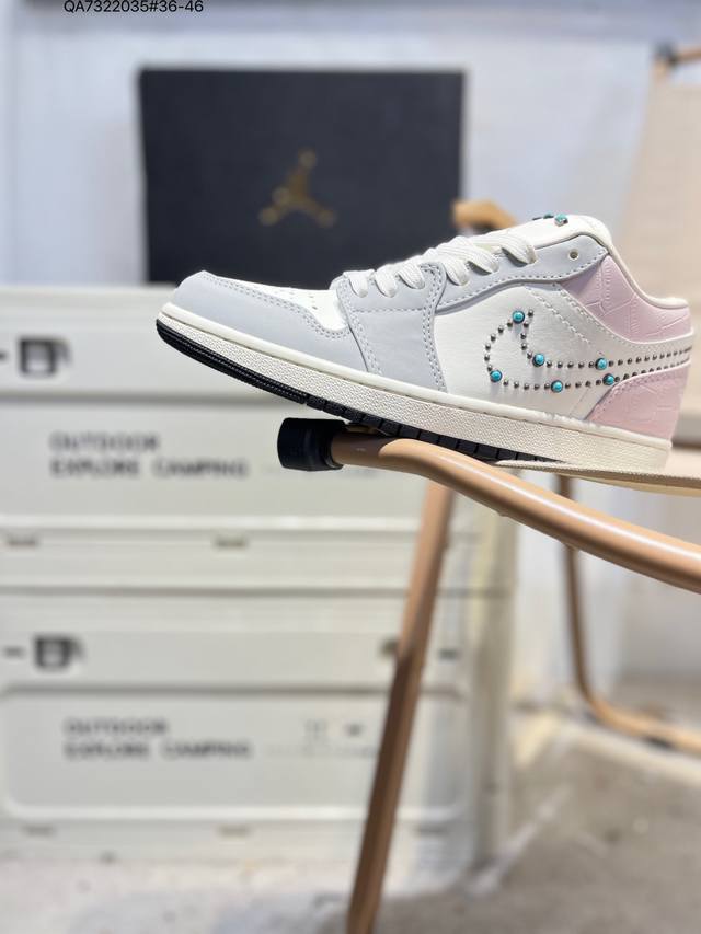 Factory Grade Top Layer Leather Jordan Air Jordan 1 Low AJ1 Low-Top Basketball S