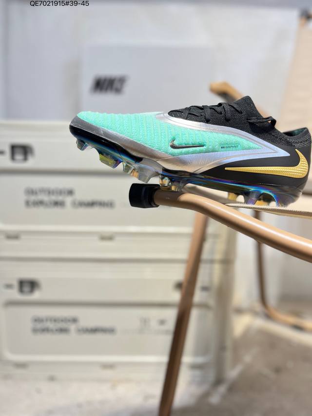 Nike Mercurial Superfly Ix Elite Fg Football Shoes (White/Blue with Built-in Ful