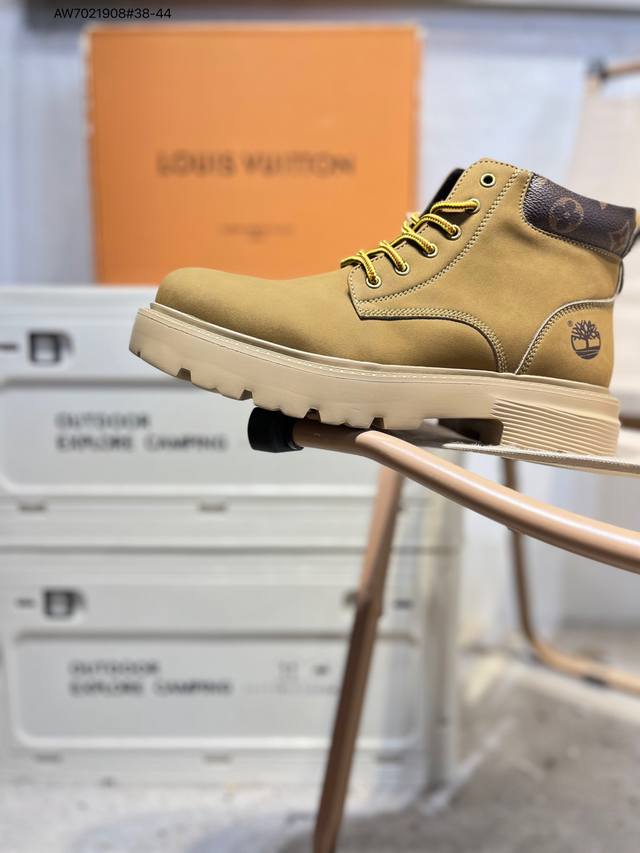 Timberland X Louis Vuitton Lv Collaboration Boots Timberland Monogram Yellow Boo