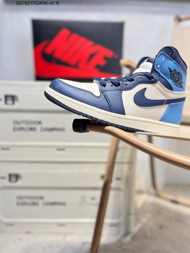 Factory Grade Top Grain Leather Deals Air Jordan 1 Retro AJ1 Classic Retro High-