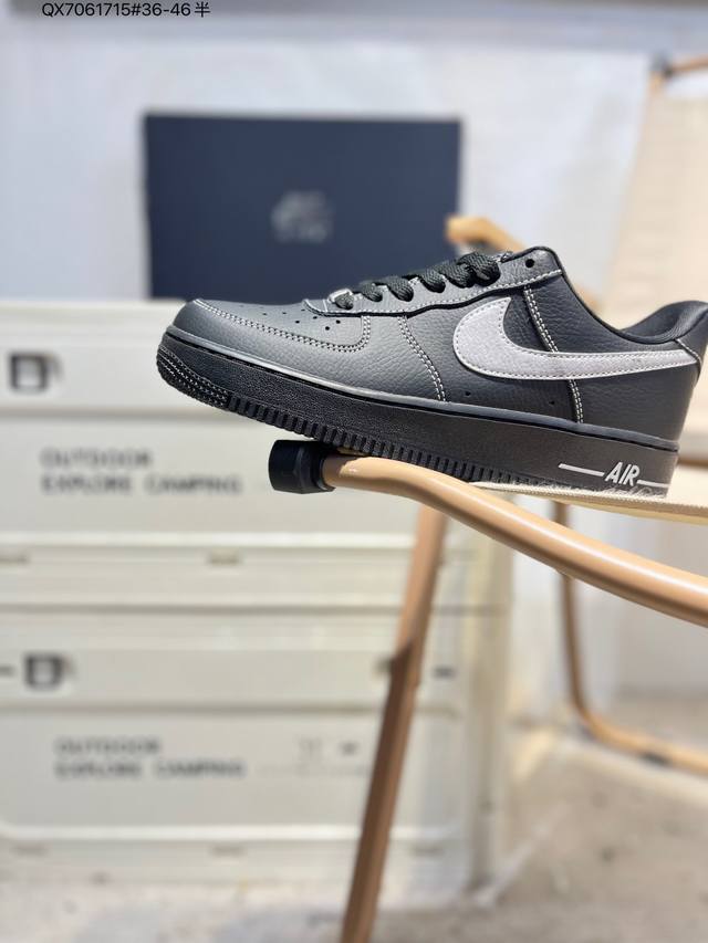 Nk Air Force 1 '07 Low Casual Sneakers #Custom Leather, Original Last and Cardbo