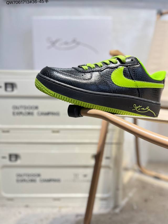 Nk Air Force 7 Low Low-top Casual Sneakers #Custom Leather, Original Last and Ca