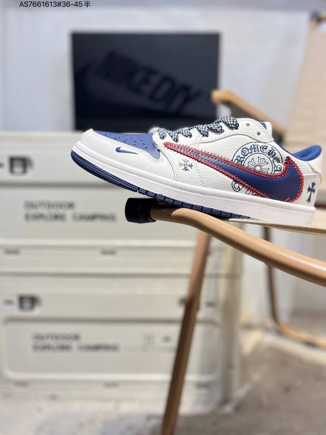 Factory Grade Top Layer Leather Jordan Air Jordan 1 Low AJ1 Low-Top Basketball S