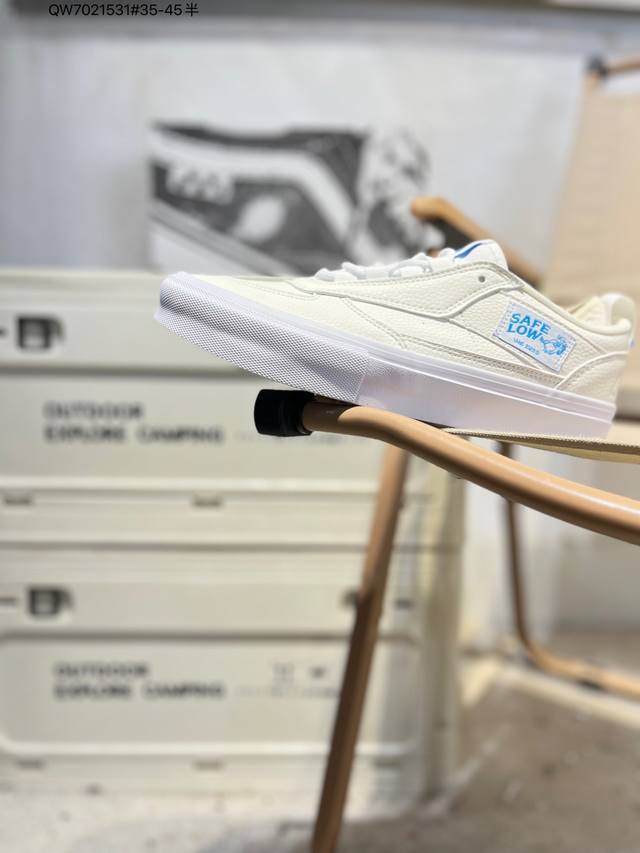 Vanssk8-Low, the official classic retro casual sports sneaker from Vans, featuri