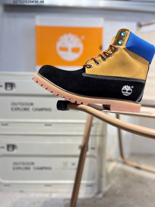 Timberland Outdoor High-Top Casual Yellow Boots Series Winter Warm Outdoor Speci