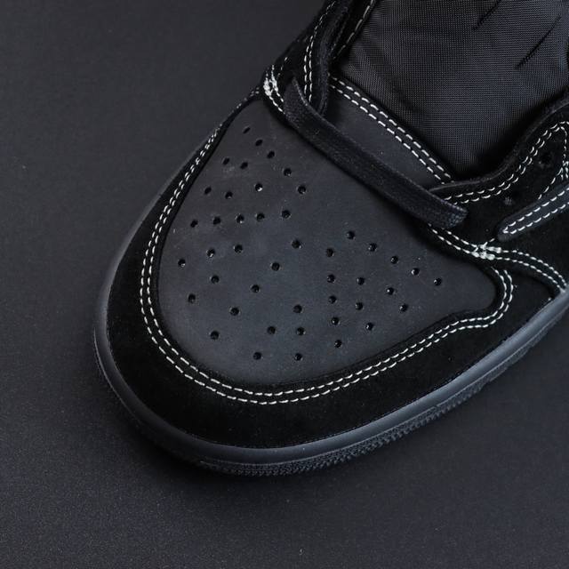 Channel Advantage! Ljr Pure Original AJ1 Travis Scott X Air Jordan 1 Low Black P