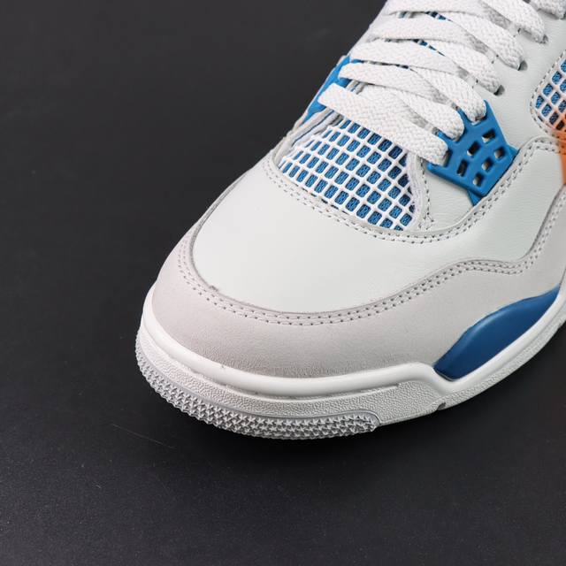 Channel Advantage! Ljr Pure Original AJ4 Jordan Air Jordan 4 Military Blue White