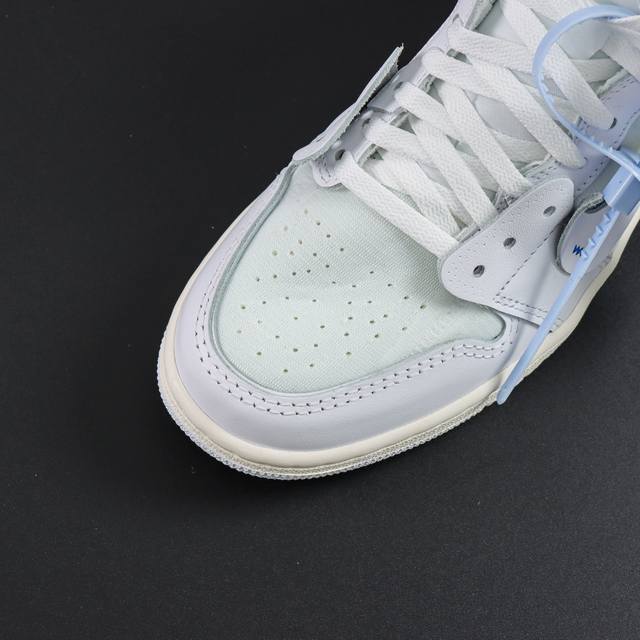 Channel Advantage! Ljr Pure Original AJ1 Off-White X Air Jordan 1 Retro High Whi