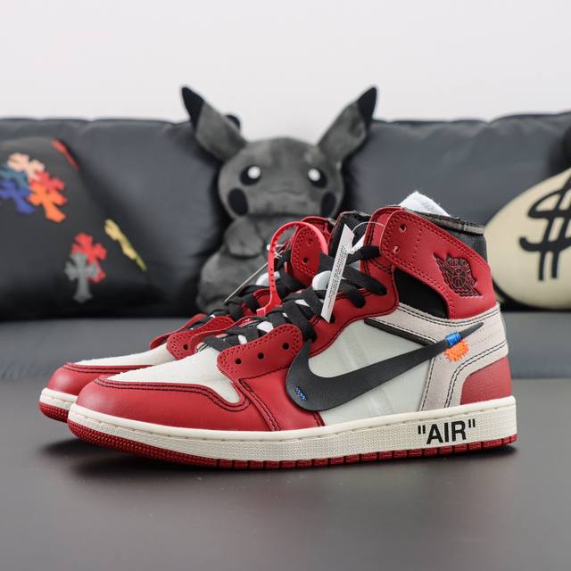 Channel Advantage! Ljr Pure Original AJ1 Off-White X Air Jordan 1 Retro High The