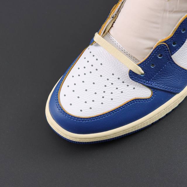 Channel Advantage! Ljr Pure Original AJ1 Union X Air Jordan 1 High Og Nrg, Blue,