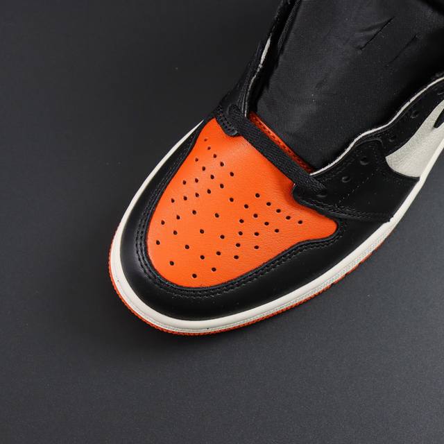 Channel Advantages! Ljr Pure Original AJ1 Jordan Air Jordan 1 Black Shattered Ba