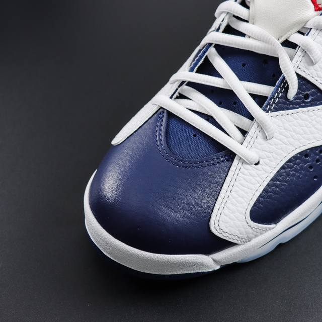 Channel Advantages! Ljr Pure Original AJ6 Air Jordan 6 Olympic White/Blue. Ljr p