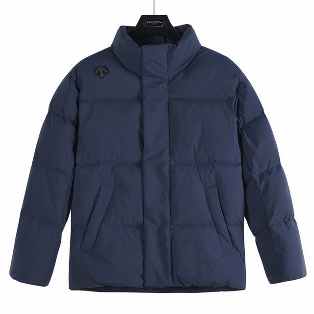 Channel Advantage! Authentic Export Version Descente Short Down Jacket, Dark Blu