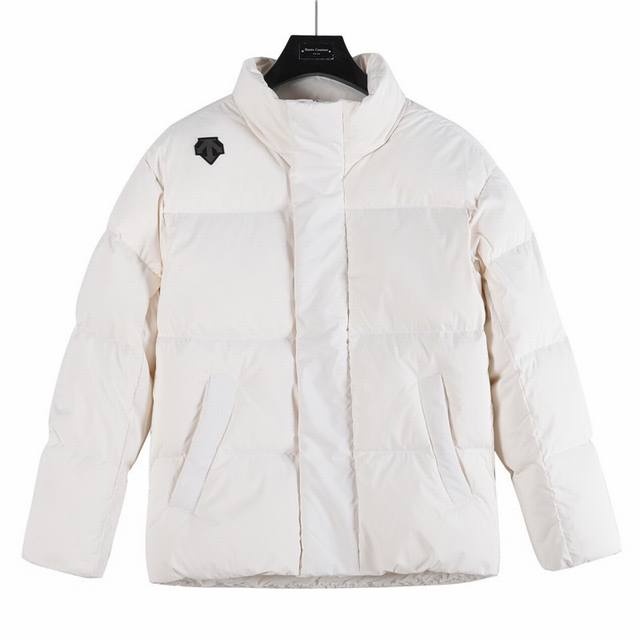 Channel Advantage! Authentic Export Version Descente Short Down Jacket, White, D