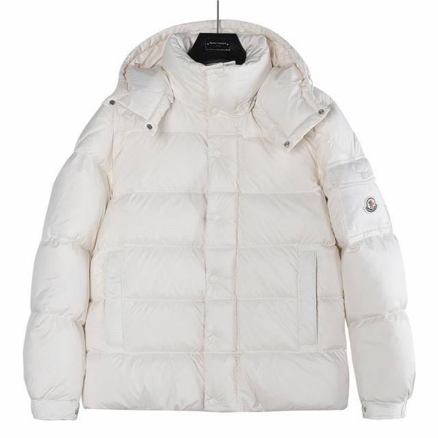 Channel Advantage! Authentic Moncler Matte Mayan White (Foreign Trade Guarantee)