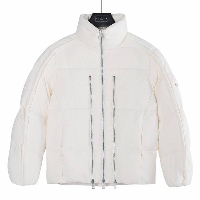 Channel Advantage! Authentic Export Version Moncler Double Zipper White Sizes 0-
