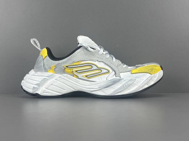 Channel Advantage! OK Version Balenciaga Monday Round Toe Lace-up Low-top Casual