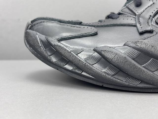 Channel Advantage! OK Version Balenciaga Monday Round Toe Lace-up Low-top Casual