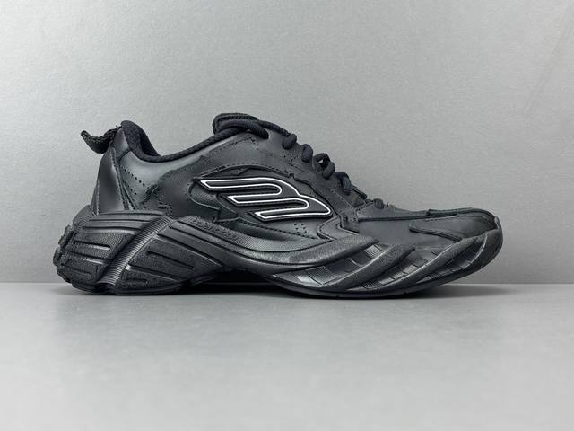 Channel Advantage! OK Version Balenciaga Monday Round Toe Lace-up Low-top Casual