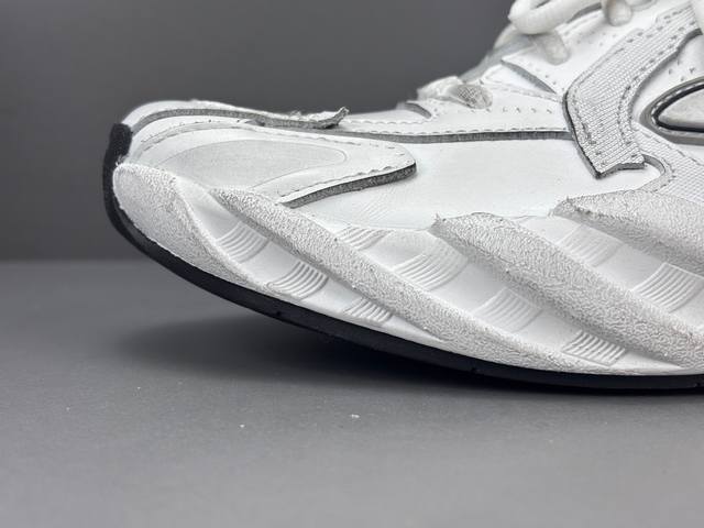 Channel Advantage! OK Version Balenciaga Monday Round Toe Lace-up Low-top Casual