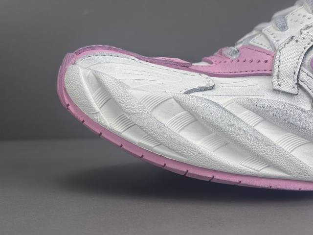 Channel Advantage! OK Version Paris Balenciaga Monday Round Toe Lace-up Low-top