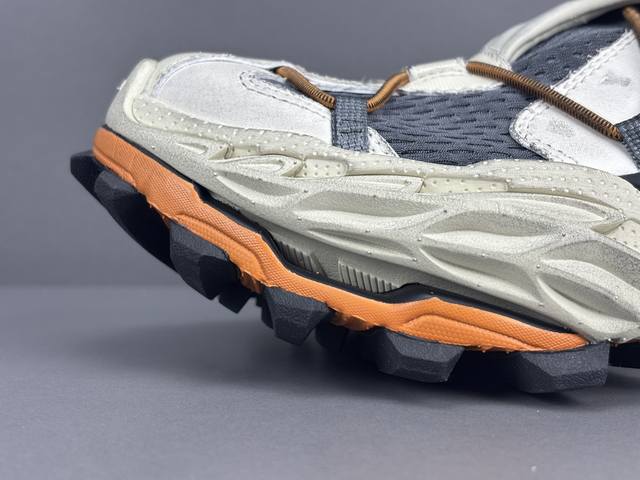 Channel Advantage! OK Version Paris Balenciaga Hike Round Toe Thick Sole Low-Top