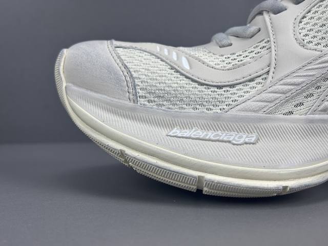 Channel Advantage! OK Version Balenciaga Circuit Round Toe Lace-up Logo Print Lo