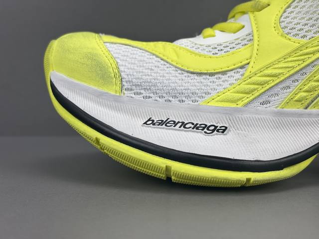 Channel Advantage! OK Version Paris Balenciaga Circuit Round Toe Lace-up Logo Pr