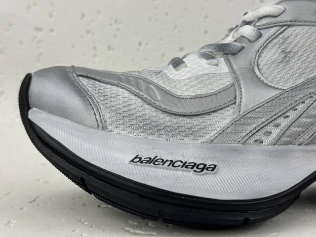 Channel Advantage! OK Version Paris Balenciaga Circuit Round Toe Lace-up Logo Pr