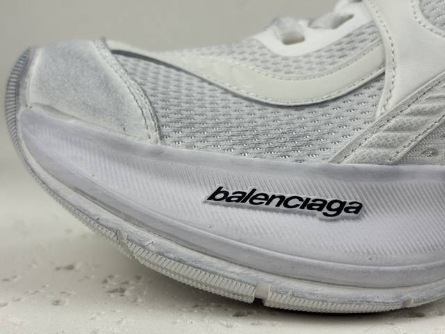 Channel Advantage! OK Version Paris Balenciaga Circuit Round Toe Lace-up Logo Pr