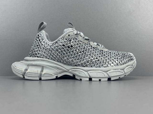 Channel Advantage! OK Version Balenciaga 3XL 24Ss Lace-up Distressed Trendy Low-