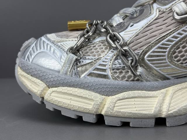 Channel Advantage! OK Version Balenciaga 3XL 24Ss Lace-up Distressed Trendy Low-