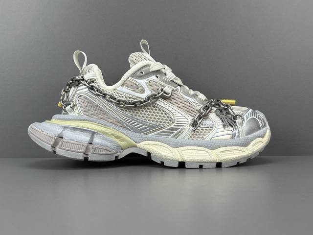 Channel Advantage! OK Version Balenciaga 3XL 24Ss Lace-up Distressed Trendy Low-