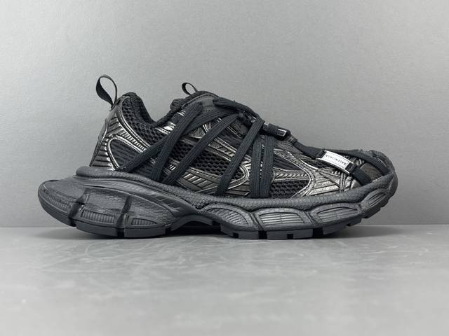 Channel Advantage! OK Version Balenciaga 3XL 24Ss Lace-up Distressed Trendy Low-