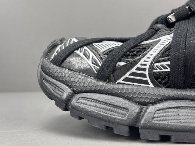 Channel Advantage! OK Version Balenciaga 3XL 24Ss Lace-up Distressed Trendy Low-