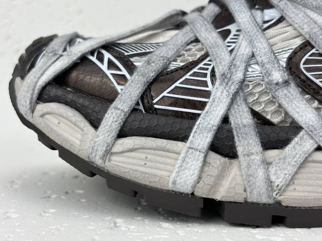 Channel Advantage! OK Version Balenciaga 3XL 24Ss Lace-up Distressed Trendy Low-