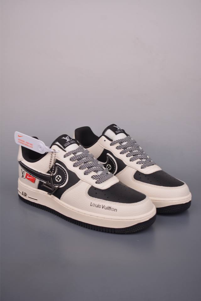 Nike Air Force 1 Low Lv Collaboration. Made with original last and cardboard, th