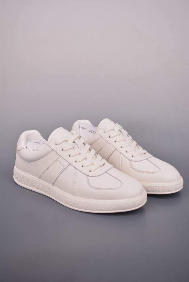 Ecco Men's Shoes, Autumn Style, Classic, Stylish, Versatile, Comfortable White S