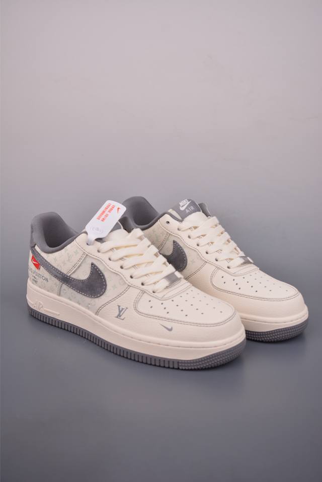 Nike Air Force 1 Low Lv Collaboration. Made with original last and cardboard, th