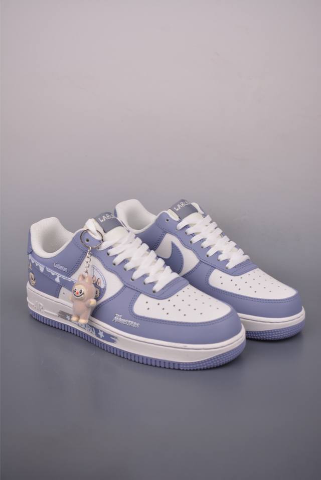 Nike Air Force 1 Low Labubu Collaboration. Made with original last and cardboard