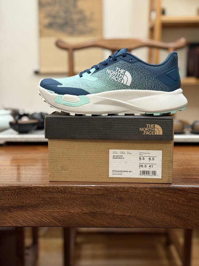 Top-tier original factory quality North Face The M Vectiv Enduris 4 Green Nfoa8A